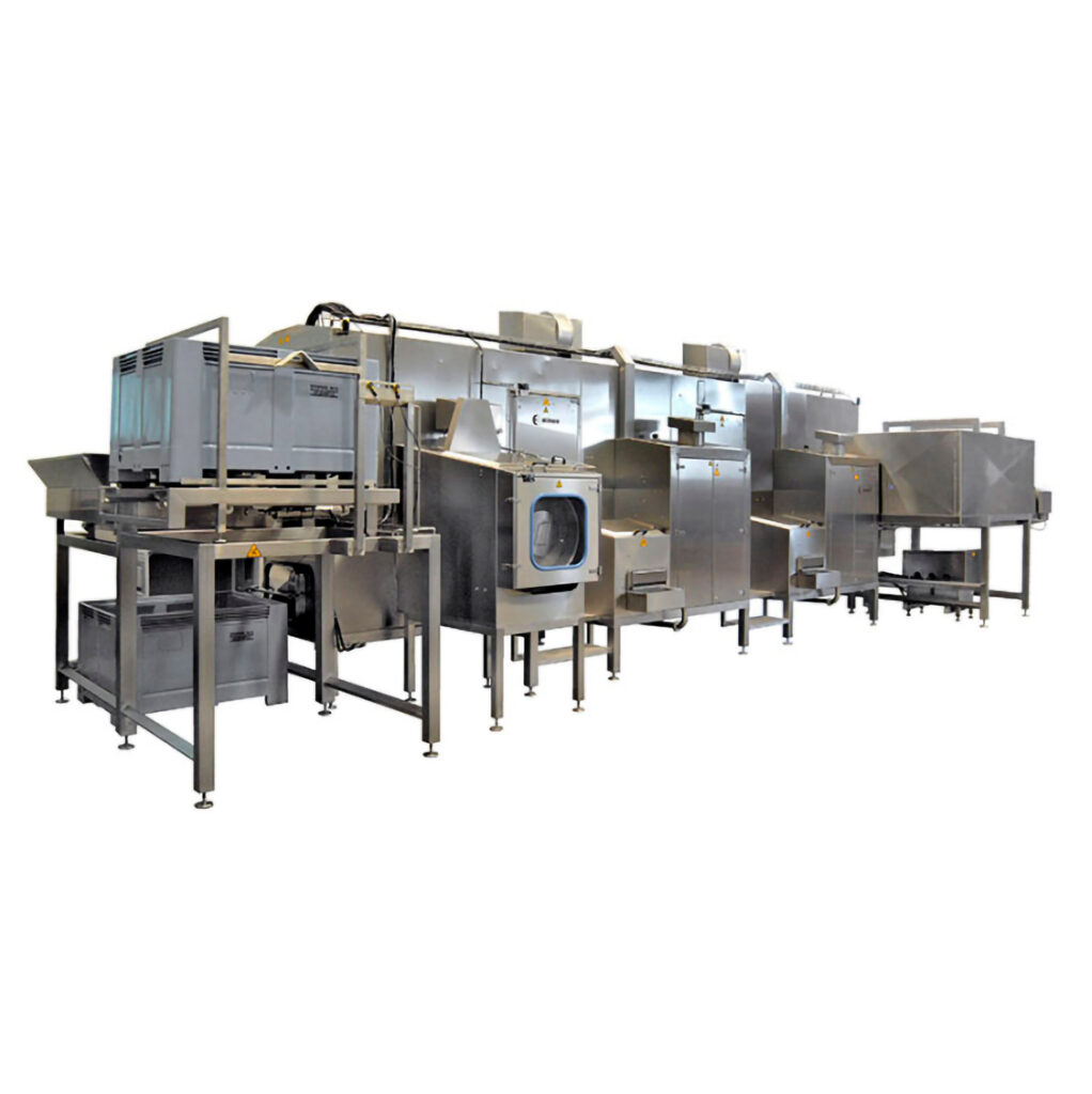 Macchina mimasa Lava cassoni - Lazzari Equipment