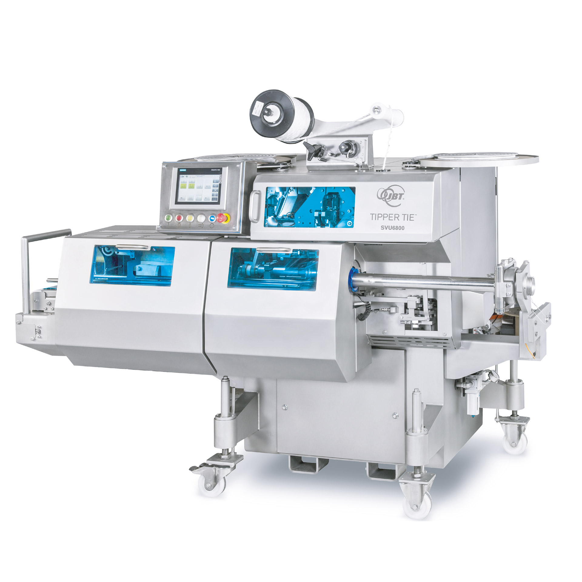 Clippatrice automatica per grandi formati JBT Marel Tipper Tie per Carni e Salumi, Frutta e Verdura, Pesce