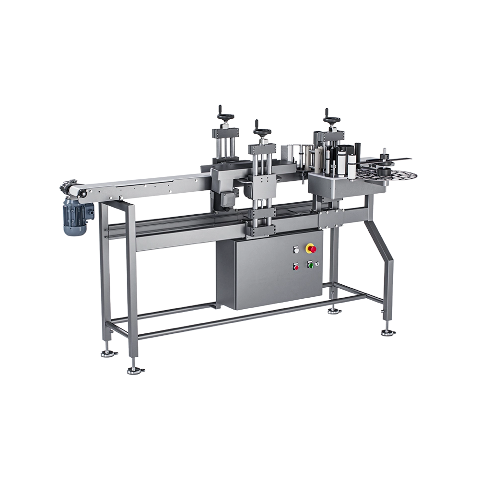 Scanvaegt BN2510 è una linea automatica per l’etichettatura Wrap-Around di bottiglie, vasetti e contenitori rotondi, fino a 250 prodotti al minuto.